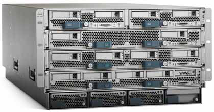 UCS Blade Server Chassis, front view